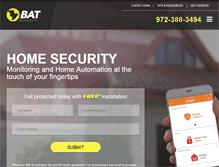 Tablet Screenshot of batsecurity.com